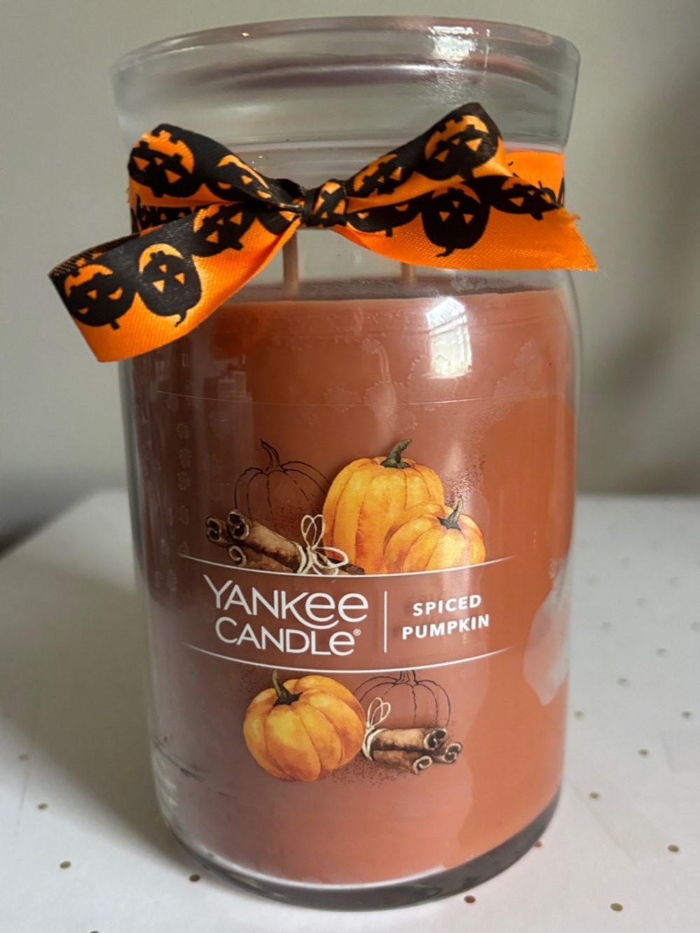 Yankee Candle Spiced Pumpkin Large